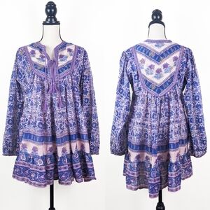 🦋LAST 1🦋 NWT Blue Boheme Sienna Mini Dress, Liberty Blue